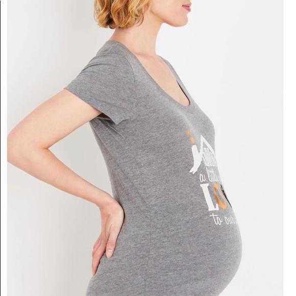 Motherhood Maternity graphic tee NWT - Picture 5 of 8